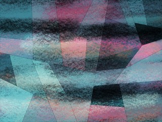 illustration graphic design geometric symmetrical ornament color block pattern background,plaid pattern with rough paper texture abstract background for art projects, banner, business, card, template © QuietWord