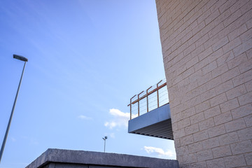Detail of security facilities to monitor prisoners.