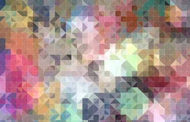 color geometric block pattern background polygonal style ,LED light color dot , line art , paint like illustration background of spiral fractal geometric modern