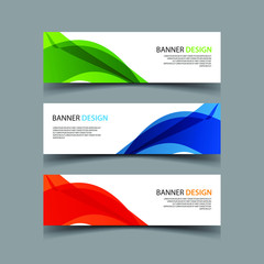 Fototapeta premium Vector Abstract design banner web template