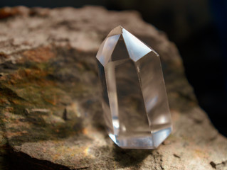 crystal quartz mineral sample collection