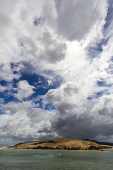view from viewpoint near Opononi, New Zealand