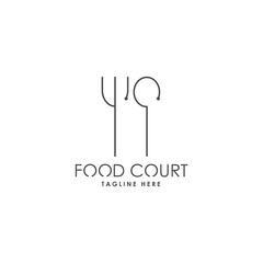 Food logo design concept for business
