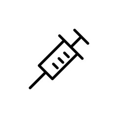 syringe vector icon