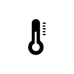 thermometer icon trendy