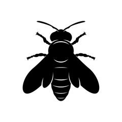 Bee logo design vector. Icon Symbol. Template Illustration