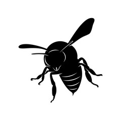 Bee logo design vector. Icon Symbol. Template Illustration