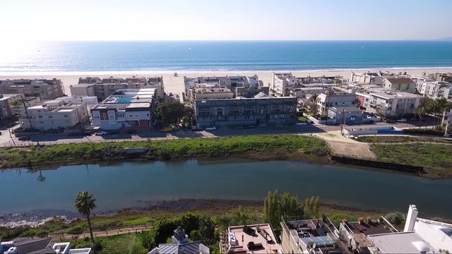 Marina Del Rey Canals founded by tobacco millionaire Abbot Kinney