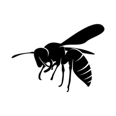 Bee logo design vector. Icon Symbol. Template Illustration