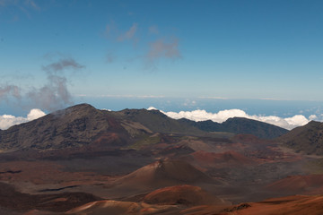 Naklejka na ściany i meble Haleakala Volcano Maui Hawaii