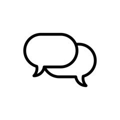 bubble speech icon