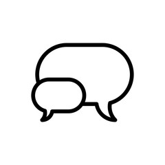 bubble speech icon