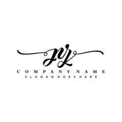 letter P handwritting logo, handwritten font for business