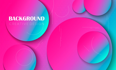 stock vector geometric coloful backround. Trendy gradient shapes composition. Eps10 vector.
