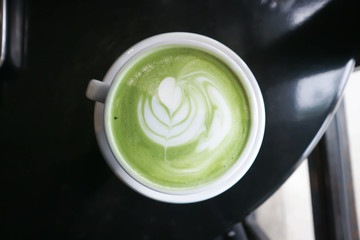 green tea or matcha green tea, green tea latte