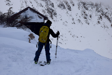 Invierno deporte de invierno en Bariloche