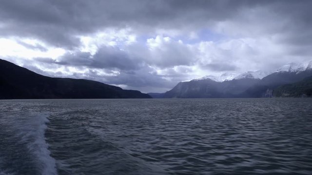 Patagonia fjords boat tour Chile national park
