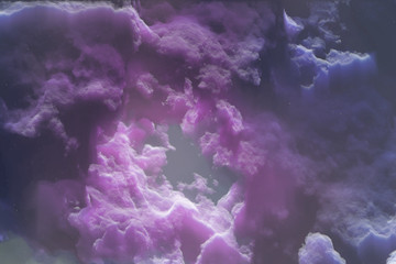 Fototapeta na wymiar Space Nebula lilac