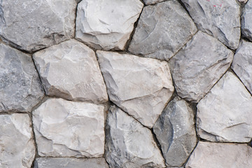 Pattern of limestone wall background and textured