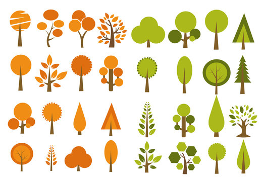 Trees Icon vector illustration