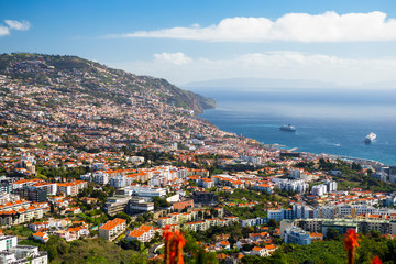 Fototapeta na wymiar Landscape of Madeira, Portugal