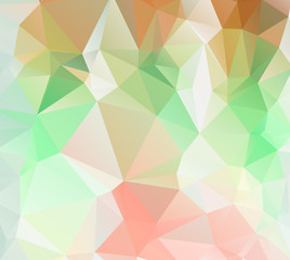 Fototapeta premium abstract background consisting of triangles, vector illustration