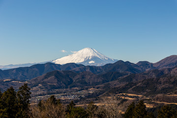 菜の花台展望台から見た富士山 / Mt. Fuji