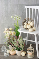 Autumn floral arrangement