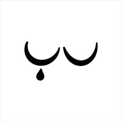 Obraz premium Vector Hand drawn concise simple linear logo. Female breast with a drop of milk. On an isolated white background. Breastfeeding icon