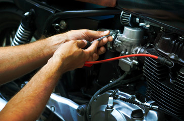 Motorrad reparieren / Café Racer/ Chopper