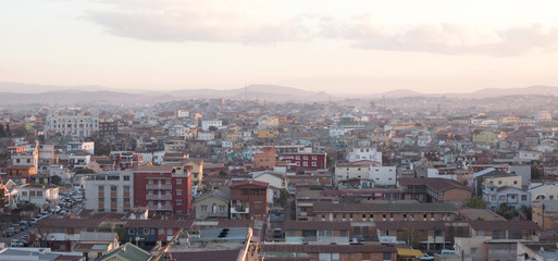 Obraz premium Aerial view of Antananarivo