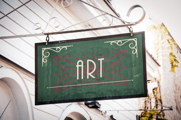 Street Sign to Art