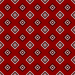 Seamless geometrical square pattern background design - color vector illustration