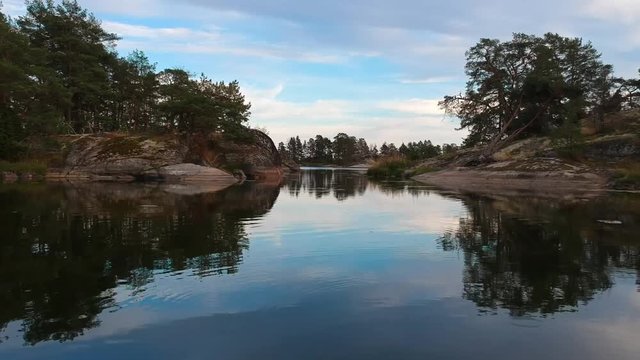 Slow droneshot just above the water,
Hope this cheep clip can help your storytelling.