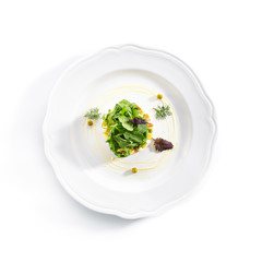 Classic Olivier Salad, Traditional Russian Christmas or Stolichny Salad