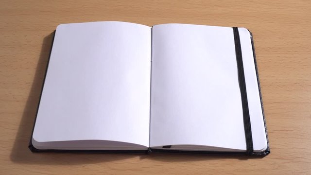 Cuaderno abierto