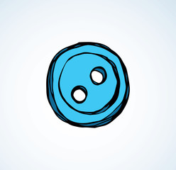 Button. Vector drawing