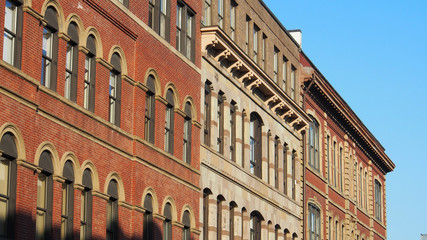 Portland, Maine, USA: Historische Fassaden