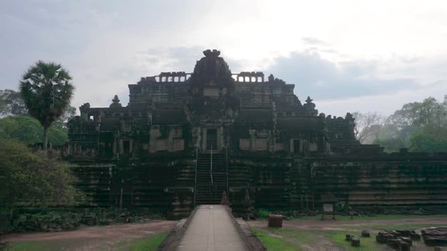 Tempel in southeast Asia. 
Took five hours to finally get the get this unique clip at this famous place with no people.