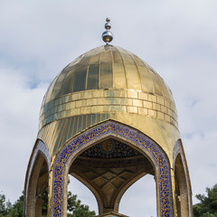 Iran-Iraq war martyrs memorial in a park, Tehran, Iran