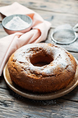 Homemade Bundt cake