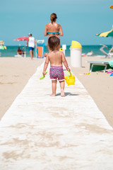 Holidays in Adriatic Sea, Rimini, Italy