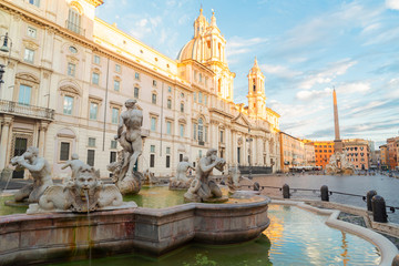 Fototapeta premium Piazza Navona, Rzym, Włochy