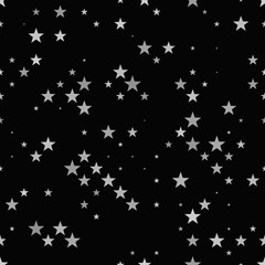 Abstract geometric pentagram pattern background - repeatable graphic design