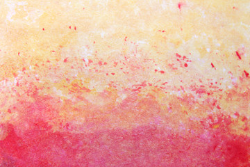 colorful watercolor on White background.