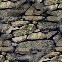 seamless pattern of modern style design decorative real stone wall