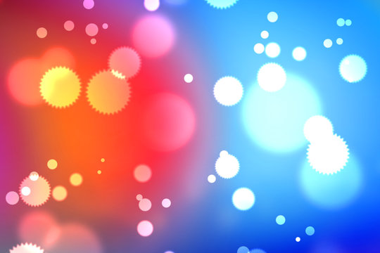 Light abstract bokeh background by blur or defocused at light element use for background or wallpaper in new year diwali christmas marriage celebration