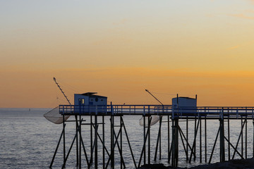 cabanes de pêche