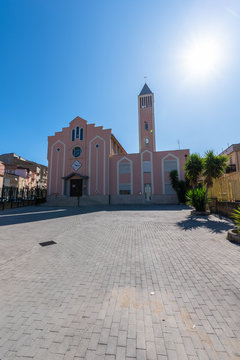 Church of San Giovanni Bosco in Riesi, Caltanissetta, Sicily, Italy, Europe