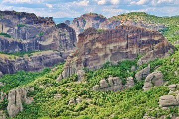 Meteora-Felslandschaft, Kalambaka, Griechenland